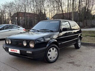 1990 Volkswagen Golf II, чёрный, 185000 рублей, вид 1