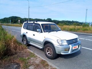 1999 Toyota Land Cruiser Prado 90 Series, белый, 790000 рублей, вид 3