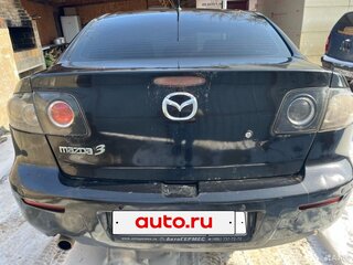 2006 Mazda 3 I (BK) Рестайлинг, чёрный, 380000 рублей, вид 2