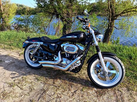 2016 Harley-Davidson Sportster 1200, чёрный, 950000 рублей, вид 2
