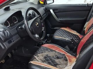 2007 Chevrolet Aveo I Рестайлинг, красный, 259750 рублей, вид 5