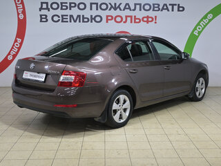 2014 Skoda Octavia III (A7), коричневый, 699000 рублей, вид 4