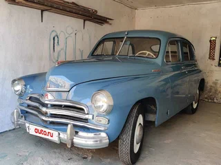 1956 ГАЗ М-20 «Победа», голубой, 1700000 рублей, вид 1