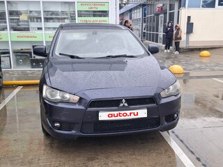 2008 Mitsubishi Lancer X, синий, 750000 рублей, вид 1