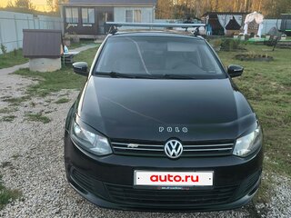 2012 Volkswagen Polo V, чёрный, 490000 рублей, вид 2