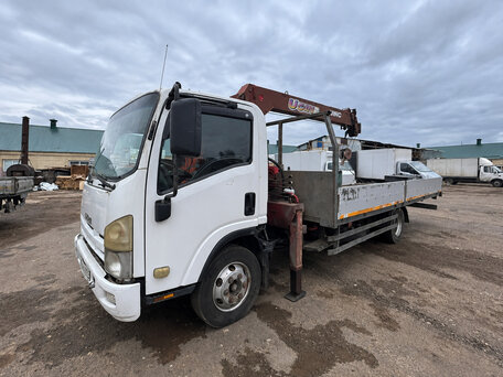 2015 Isuzu Elf (N-series), белый, 3600000 рублей, вид 4