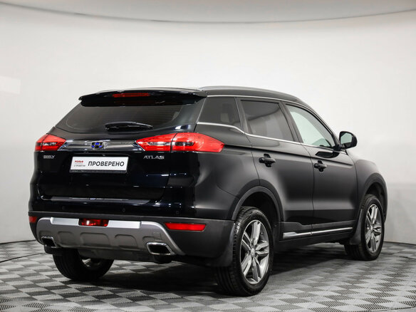 2018 Geely Atlas I, чёрный - вид 4