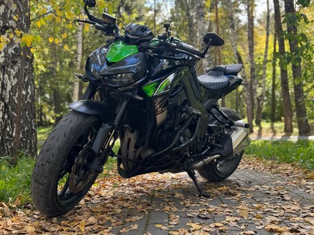 2018 Kawasaki Z 1000, чёрный, 1115000 рублей, вид 2