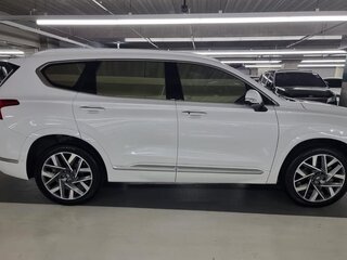 2020 Hyundai Santa Fe IV Рестайлинг, белый, 3990000 рублей, вид 3