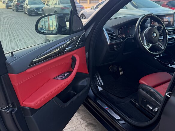 2022 BMW X3 M40d III (G01) Рестайлинг, серый, 10900000 рублей - вид 6