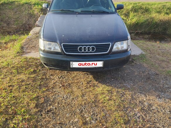 1994 Audi A6 I (C4), синий, 90000 рублей