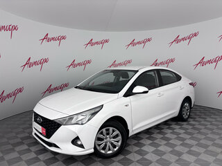 2021 Hyundai Solaris II Рестайлинг, белый, 1415000 рублей, вид 1
