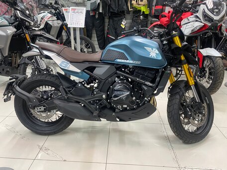 2025 Moto Morini Seiemmezzo SCR, голубой, 744900 рублей, вид 2