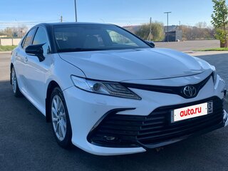 2019 Toyota Camry VIII (XV70), белый, 2250000 рублей, вид 1