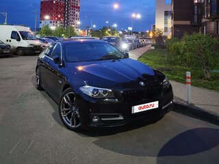 2013 BMW 5 серии 528i xDrive VI (F10/F11/F07) Рестайлинг, чёрный, 2100000 рублей, вид 1