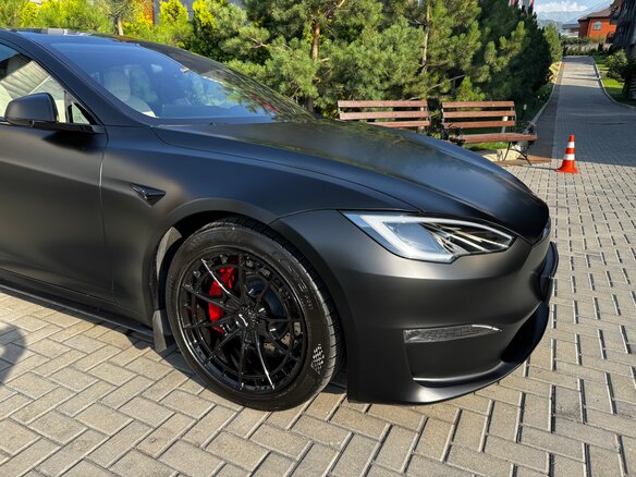 2023 Tesla Model S Plaid I Рестайлинг 2, чёрный, 6500000 рублей - вид 7