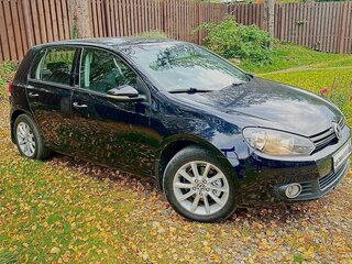 2011 Volkswagen Golf VI, синий, 950000 рублей, вид 2