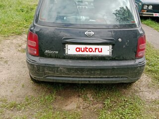 2001 Nissan Micra II (K11), чёрный, 159000 рублей, вид 3