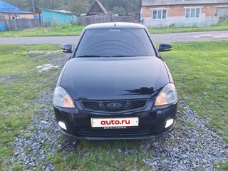 2013 Lada (ВАЗ) Priora I Рестайлинг, чёрный, 450000 рублей, вид 2