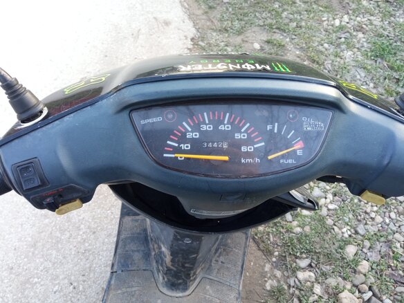 2005 Honda Dio, чёрный, 25000 рублей - вид 4