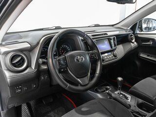 2017 Toyota RAV4 IV (XA40) Рестайлинг, чёрный, 2270500 рублей, вид 5
