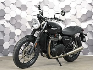 2016 Triumph Street Twin, чёрный, 579000 рублей, вид 2