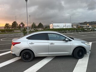 2022 Hyundai Accent V Рестайлинг, серебристый, 1900000 рублей, вид 5
