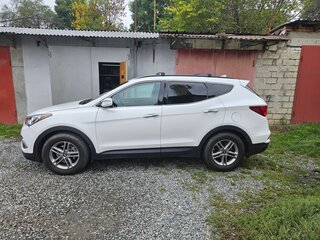 2018 Hyundai Santa Fe III Рестайлинг, белый, 1300000 рублей, вид 3