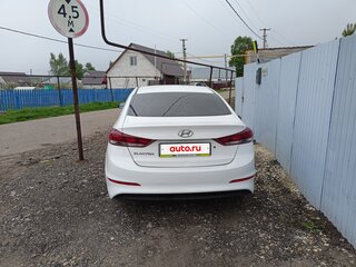2016 Hyundai Elantra VI (AD), белый, 949999 рублей, вид 5