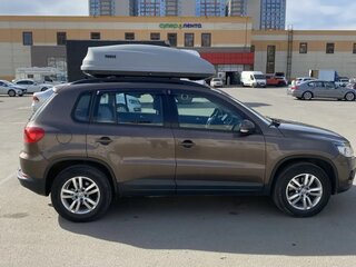 2014 Volkswagen Tiguan I Рестайлинг, коричневый, 1299000 рублей, вид 4
