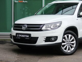2016 Volkswagen Tiguan I Рестайлинг, белый, 1420000 рублей, вид 2