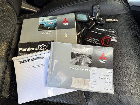 2011 Mitsubishi ASX I, голубой, 858000 рублей - вид 17