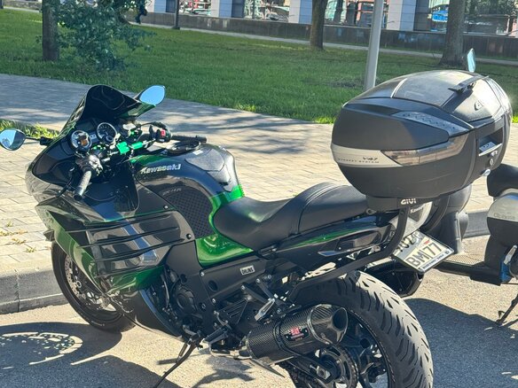 2018 Kawasaki ZZR 1400, зелёный, 1350000 рублей - вид 32