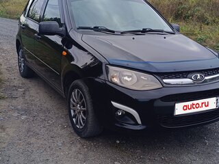2013 Lada (ВАЗ) Kalina II, чёрный, 399999 рублей, вид 2