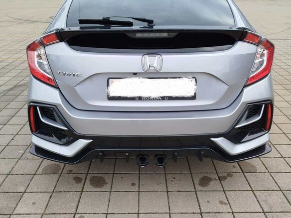 2021 Honda Civic X Рестайлинг, серебристый, 1420000 рублей - вид 4