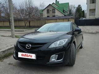 2007 Mazda 6 II (GH), чёрный, 1250000 рублей, вид 2