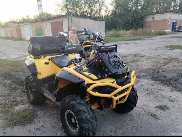 2014 Stels ATV-800 Guepard Cargo, жёлтый, 700000 рублей - вид 2