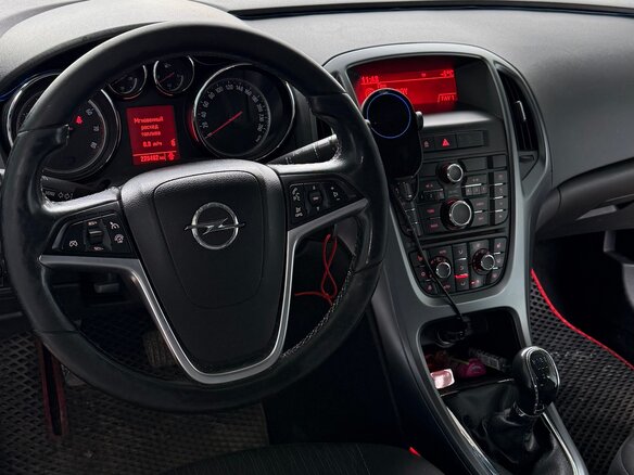 2012 Opel Astra GTC J Рестайлинг, серый, 505000 рублей - вид 6