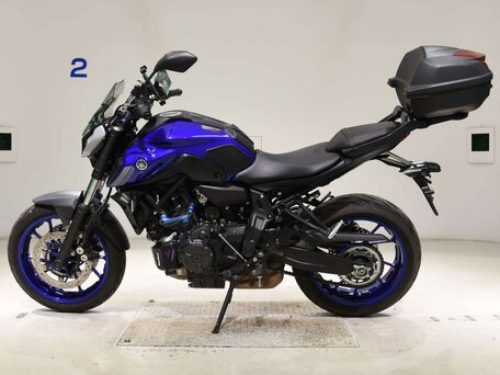 2023 Yamaha MT-07 (FZ-07), синий, 899000 рублей, вид 1