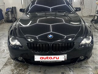 2006 BMW 6 серии 650i II (E63/E64), чёрный, 1500000 рублей, вид 5