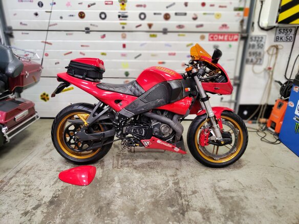 2005 Buell Firebolt, красный, 540000 рублей