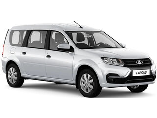 2025 Lada (ВАЗ) Largus I Рестайлинг, белый, 1687000 рублей, вид 1