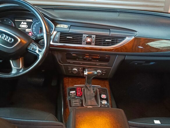 2014 Audi A6 IV (C7), чёрный, 1600000 рублей - вид 18