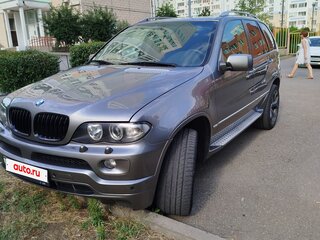 2005 BMW X5 3.0i I (E53) Рестайлинг, серый, 1450000 рублей, вид 1