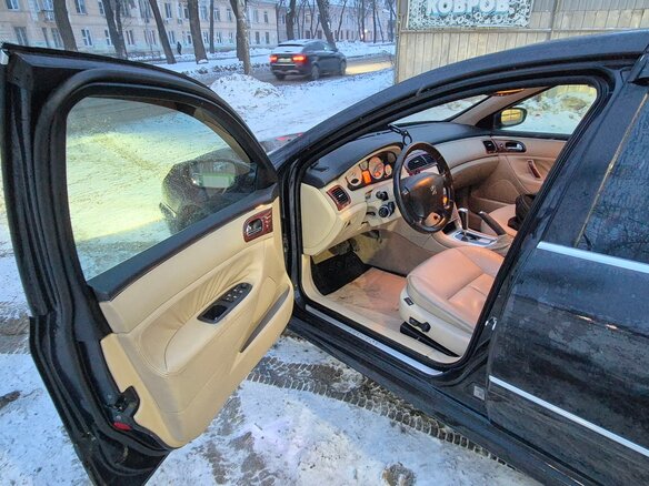 2006 Peugeot 607 I Рестайлинг, чёрный - вид 6