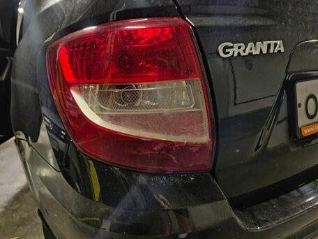 2022 Lada (ВАЗ) Granta I Рестайлинг, чёрный, 620000 рублей, вид 4
