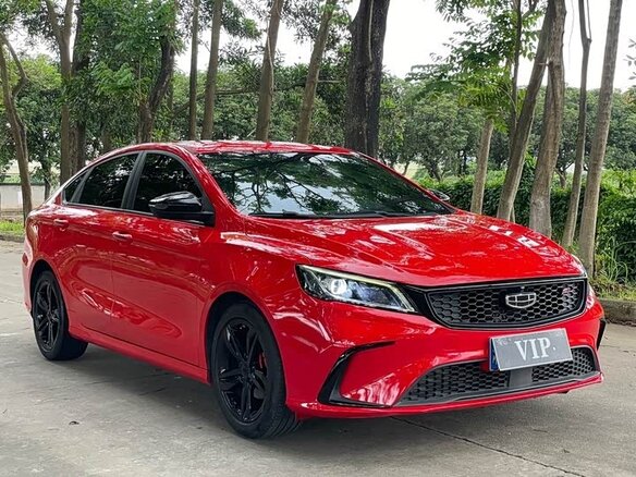 2021 Geely Binrui I Рестайлинг, красный - вид 2