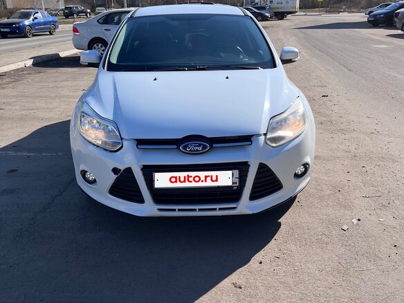 2012 Ford Focus III, белый, 595000 рублей - вид 1