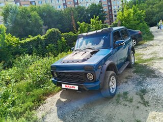 2002 Lada (ВАЗ) 2121 (4x4) I Рестайлинг, синий, 420000 рублей, вид 2