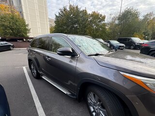 2014 Toyota Highlander III (XU50), серый, 2500000 рублей, вид 5